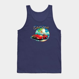 Mod.3 Arcade Out Run OutRun Video Game Tank Top